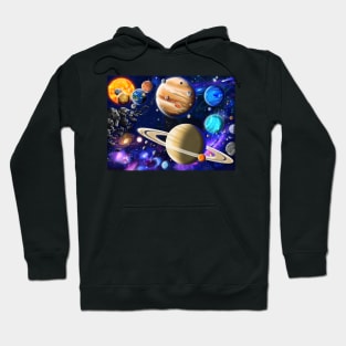 Planets of the Solar System Hoodie